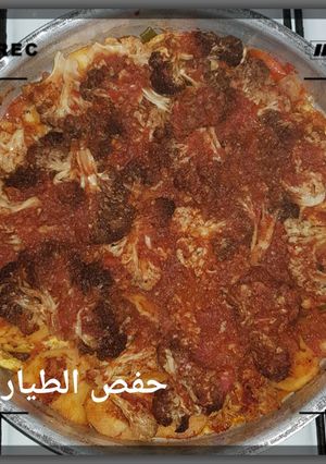 صورة لوصفة صينية مقالي بصلصة الطماطم