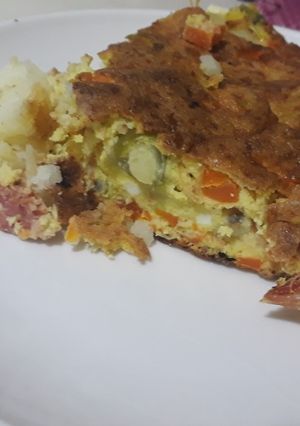 Una foto de Tortilla rusa