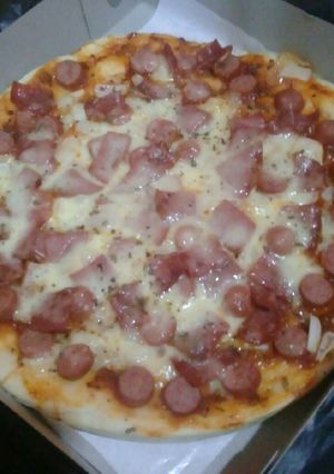 Foto resep Simple pizza