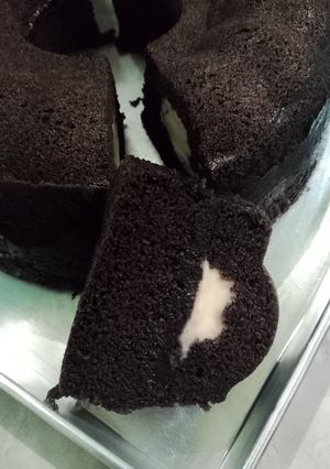 Foto resep Bolu Ketan Hitam Keju Lumer
