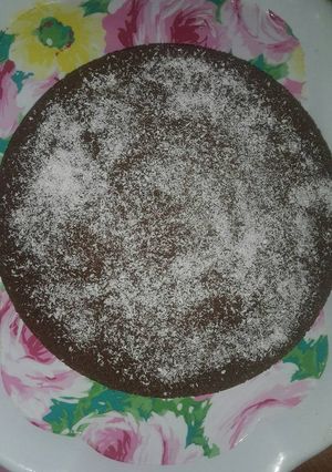 صورة لوصفة كيكة الشيكولاته