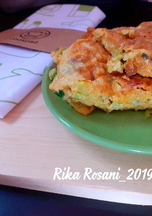 Foto resep Telur Dadar Sayur Kol