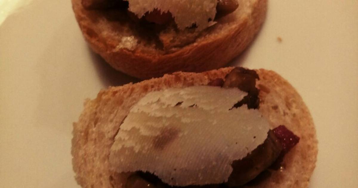 Mushroom and pancetta bruschetta Recipe by Miss Fluffy's Cooking (Angie's Italian Cooking) Cookpad