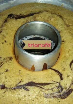 Foto resep Marmer Cake Coffee 🍰 (1 telur ekonomis)