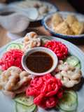 Pempek Kriting Merah Putih