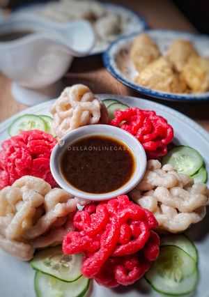 Foto resep Pempek Kriting Merah Putih