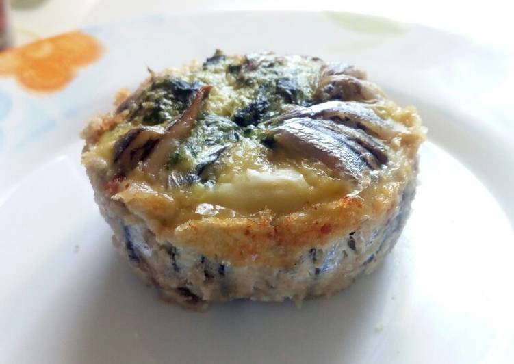 Recetta di Perfect Tortino di alici ripieno di verdure selvatiche