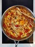 Savoury Tomato Egg Udon (Noodle) 🍜