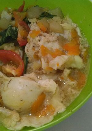 Foto resep Tumis Telur Ceplok dan Sayur
