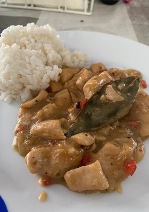 Una foto de Pollo a la cerveza