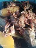 Semur hati sapi campur kentang