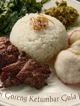 Cara Mudah Membuat Resep 38. Sapi Goreng Ketumbar Gula Jawa Anti Ribet, Sempurna