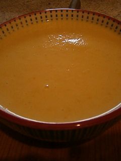 Una foto de Puré de calabacín - Receta muy sencilla