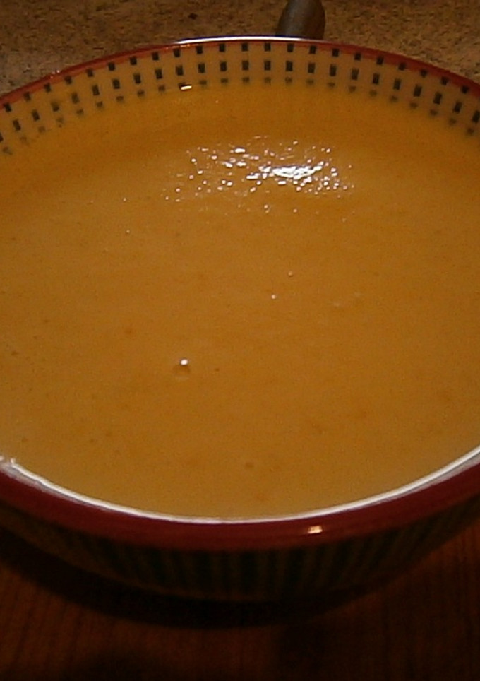 Una foto de Puré de calabacín - Receta muy sencilla