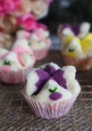 Foto resep Bolu kukus mekar - ala steam cake thailand