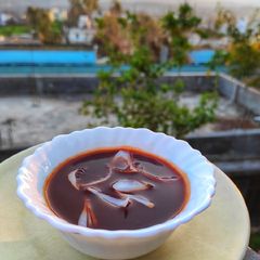 A picture of Imli chutney.