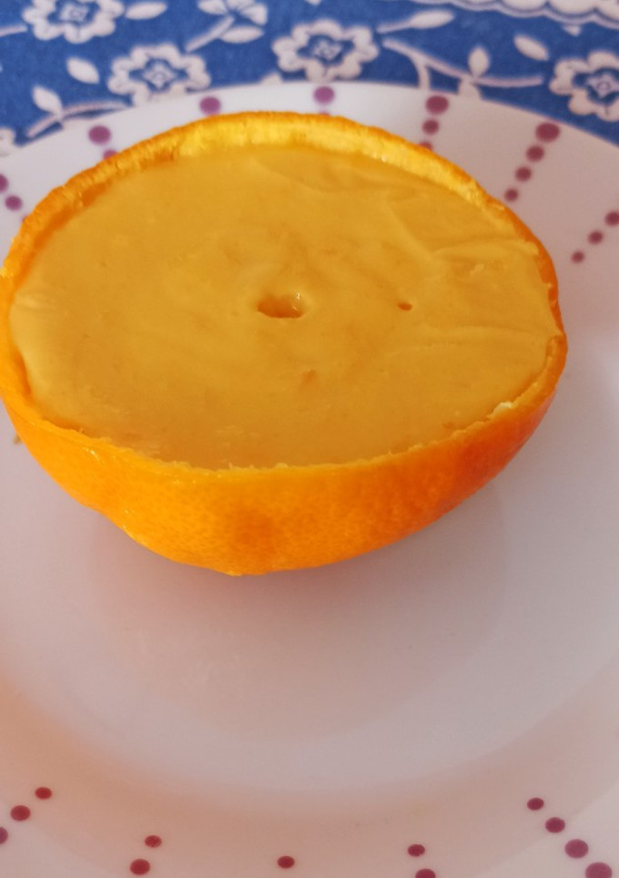 Una foto de Crema de naranja 🧡🍊