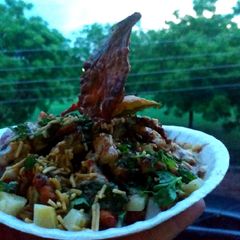Palak ki Hari Bhari Chaat A picture of Palak ki Hari Bhari Chaat.