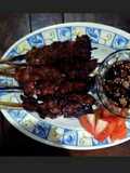 Sate sapi mantap jiwa. #Kita Berbagi