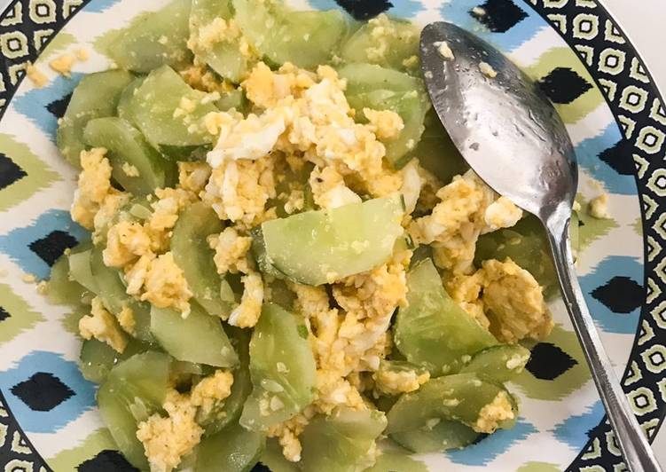 Tumis Timun Telur 🥒🍳