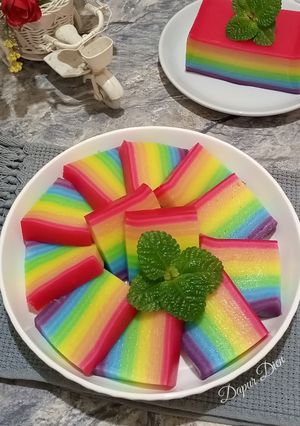 Foto resep Lapis Rainbow