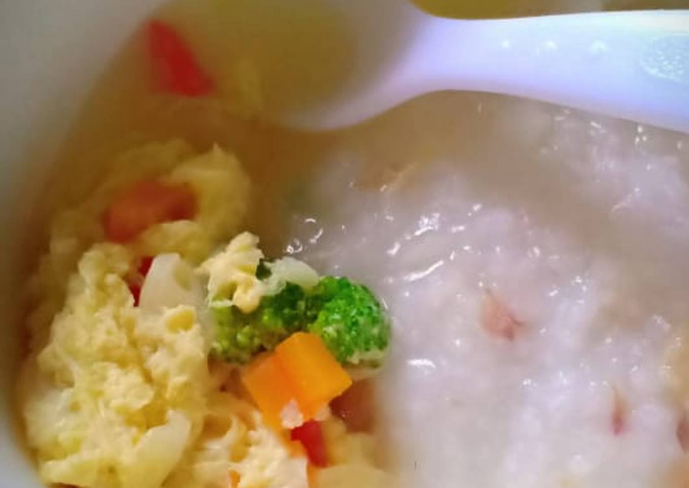 Mpasi Sup Brokoli Kuah Ayam Kampung