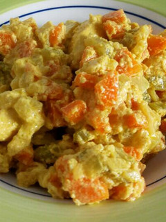 Una foto de Pollo al curry