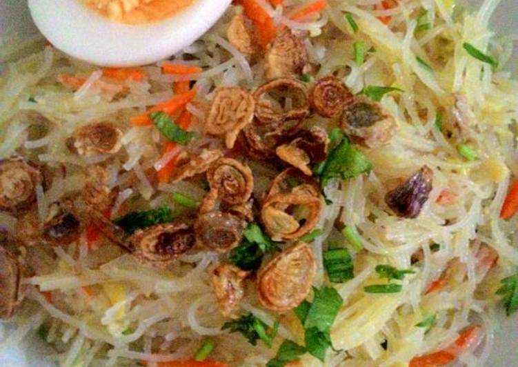 Bihun goreng putih