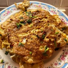 Double Bread omelette A picture of Double Bread omelette.
