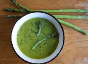 Foto di Gazpacho di asparagi