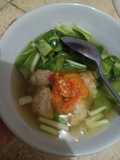Bakso ayam oatmeal