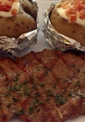 Una foto de Carne frita