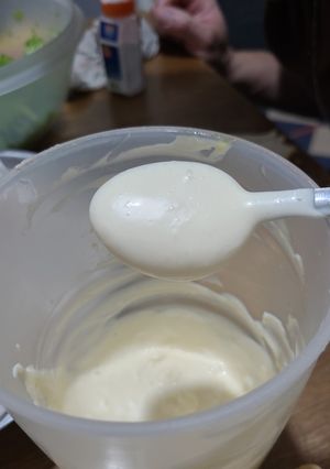 Una foto de Mayonesa casera ♡