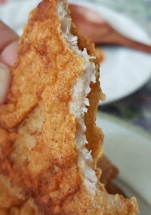 Foto resep Porkloin (daging tipis2) katsu... ketofriendly