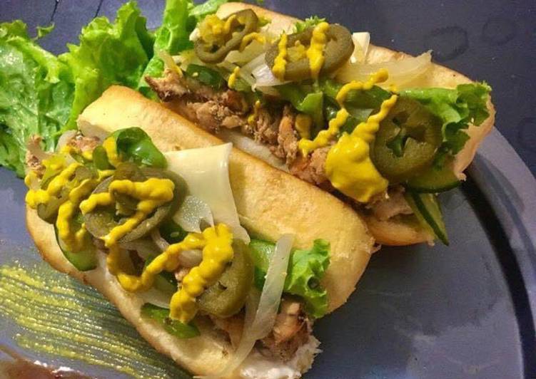 Easiest Way to Cook Delicious Cheesesteak Subs❤️😍😍😍😍