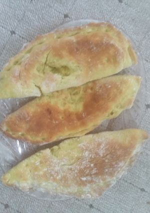 عکسی از دستور قطاب سیب زمینی