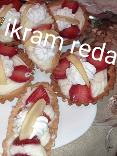 صورة لوصفة تارت الفراولة 🍓