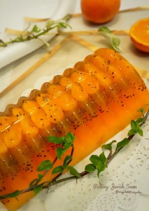 Foto resep Puding orange