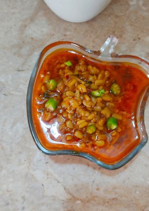 A picture of Daal mash.
