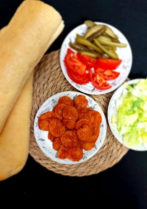 عکسی از دستور 🌸سوسیس بندری🌸