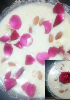A picture of Sweet Potato kheer.