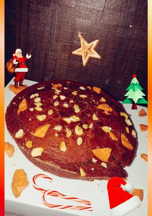 অরেঞ্জ বিস্ক্যুট কেক(Orange biscuit cake recipe in Bengali) রেসিপির প্রধান ছবি