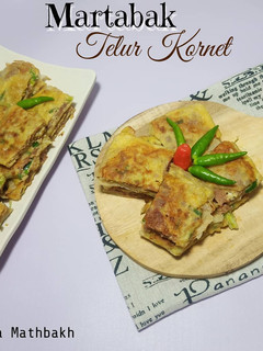 Foto resep Martabak telur kornet kulit lumpia