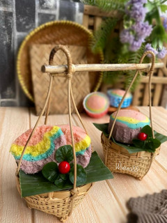 Foto resep Bolu Kukus Pelangi