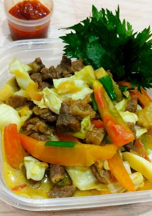 Foto resep Tongseng sapi bumbu iris