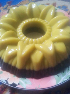 Foto resep Puding alpukat lapis coklat