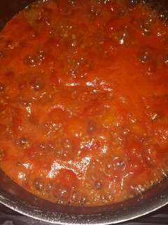 Una foto de Salsa de tomate casera