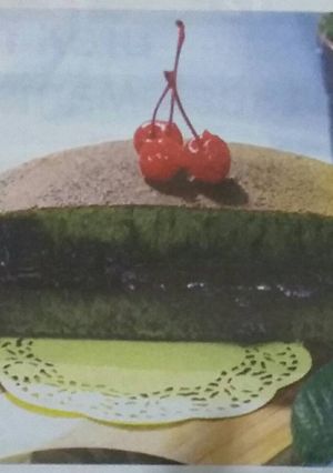 Foto resep Martabak manis green tea