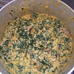 Egusi Soup A picture of Egusi Soup.