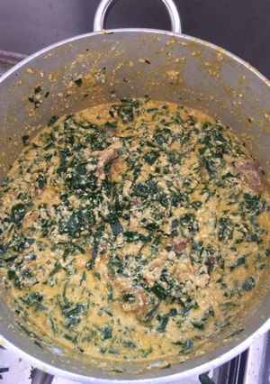 A picture of Egusi Soup.